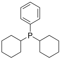 Dicyclohexyphenylphosphine Chemical Structure